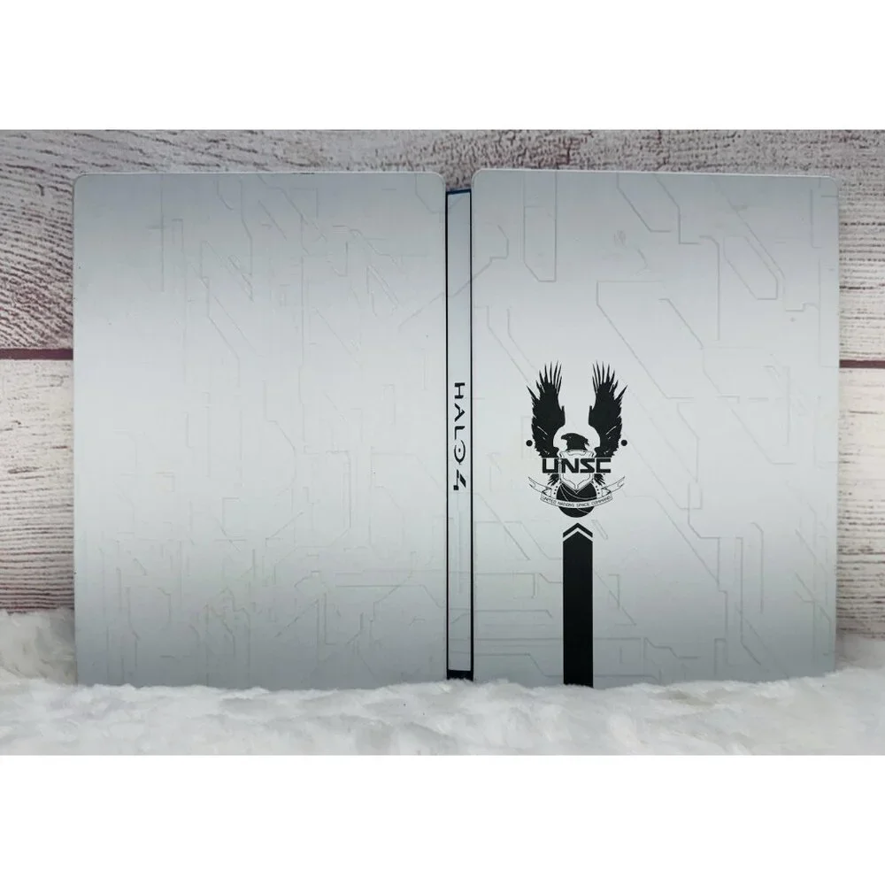 Halo 4 (Xbox 360, 2012) Limited Collectors Edition SteelBook ONLY - NO DISC USED